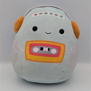 Casja the Cassette Player Squishmallows Electronics Squad 10" Plush Headphones